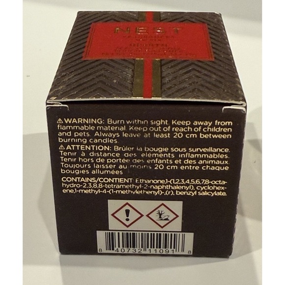Nest • Hearth • Scented Candle • 2 oz • New In Damaged Box • See Pics!!! - Picture 8 of 8